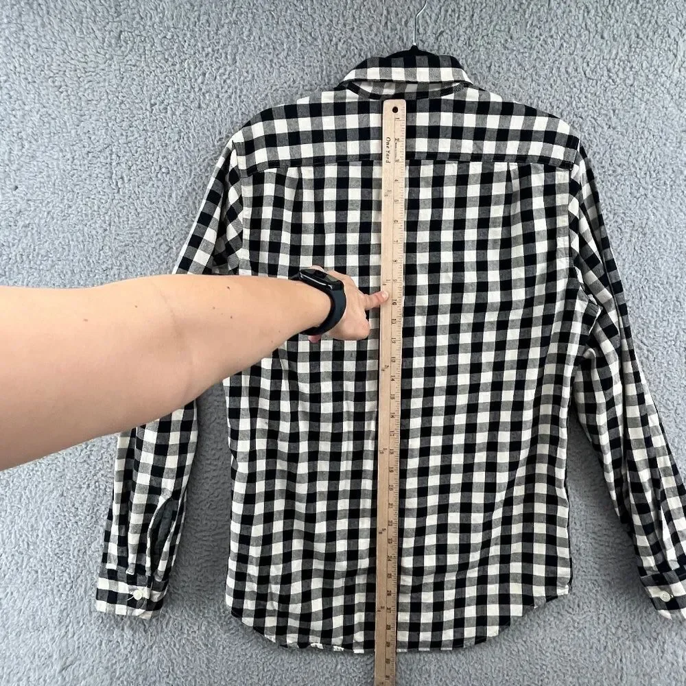 J Crew Heavyweight Plaid Flannel Workshirt 20638  Men's Sz Small
